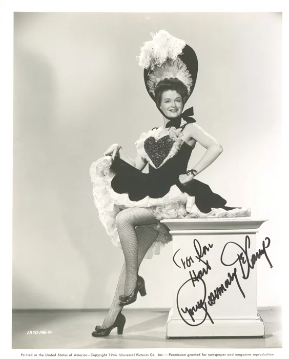 Rosemary DeCamp autograph