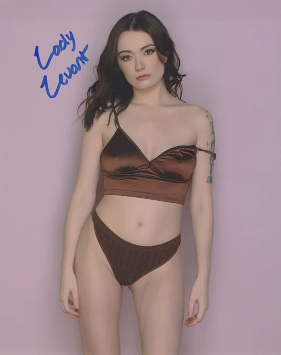 Lady Levant autograph