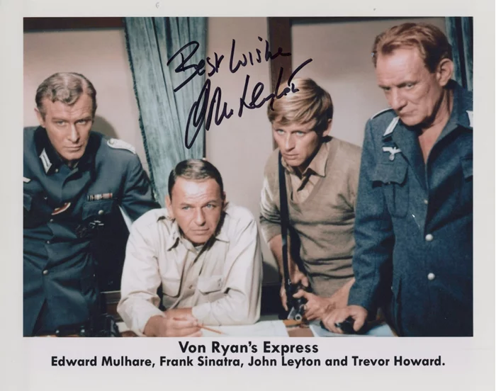 John Leyton autograph
