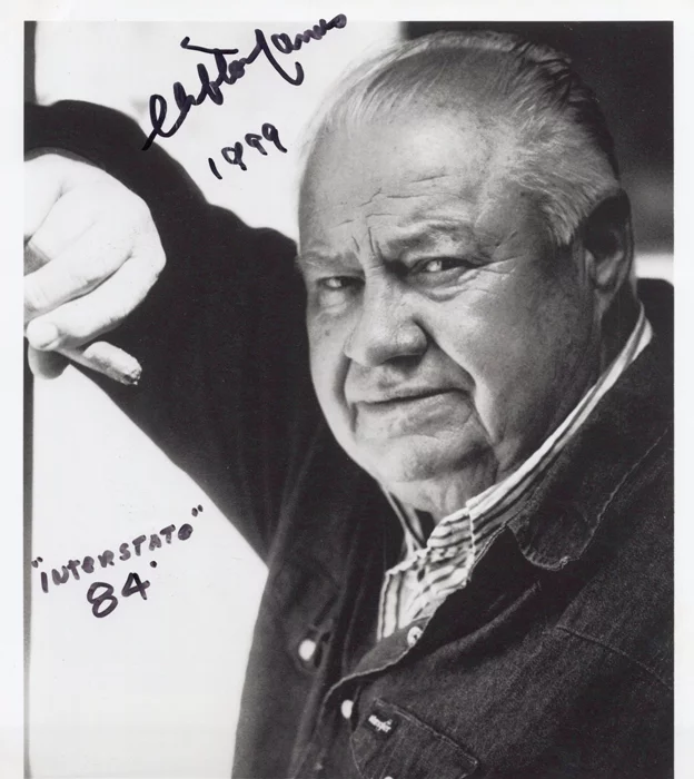 Clifton James autograph