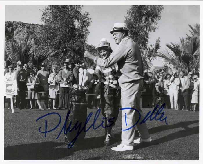 Phyllis Diller autograph