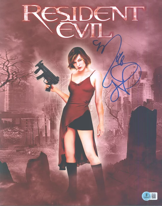 Milla Jovovich autograph