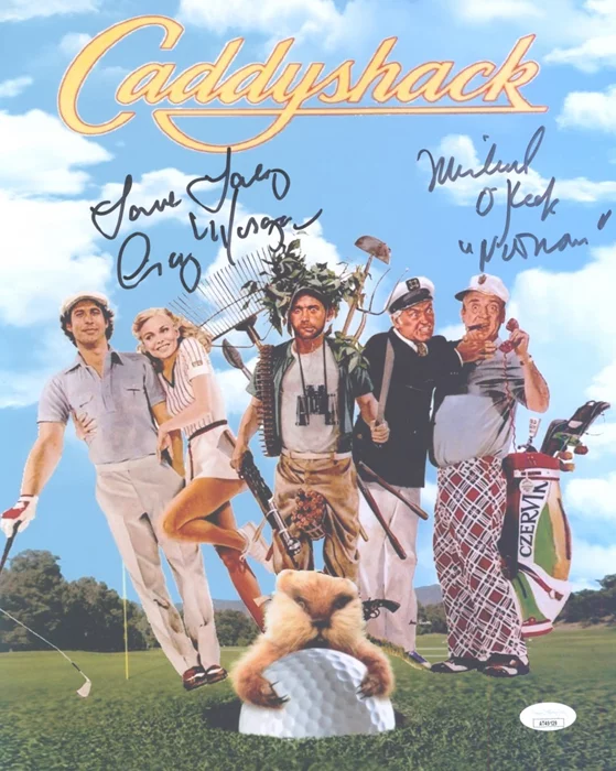 Caddyshack autograph