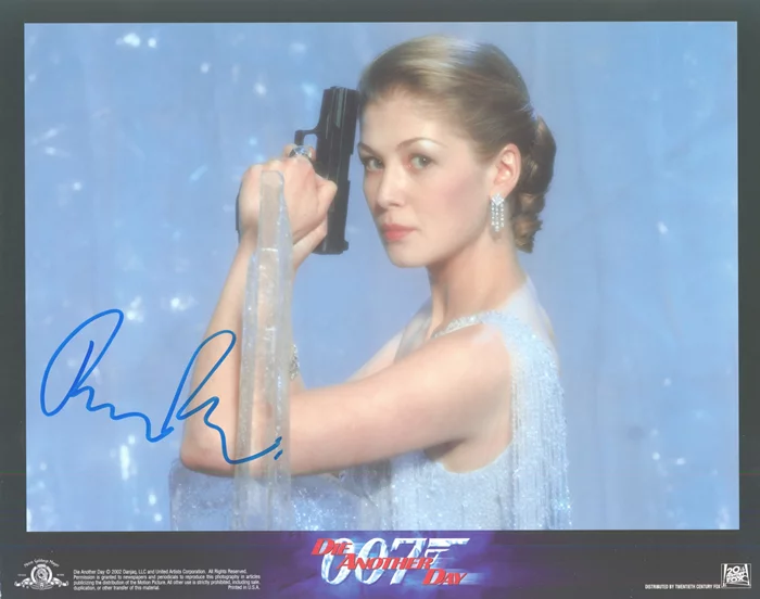 Rosamund Pike autograph