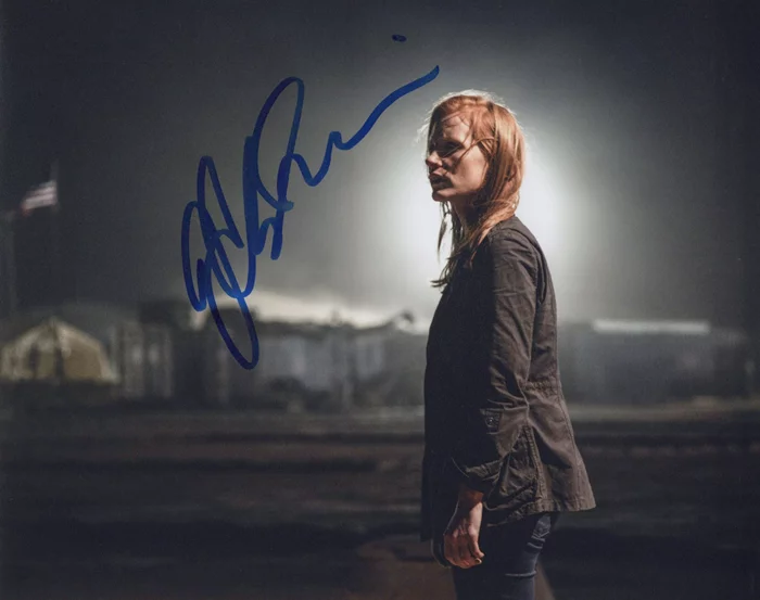 Jessica Chastain autograph