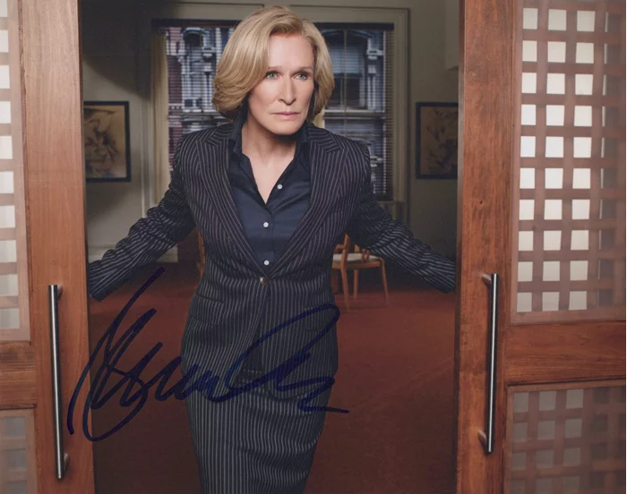 Glenn Close autograph