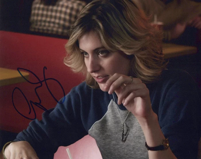 Greta Gerwig autograph