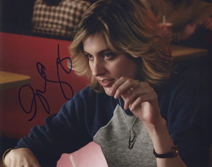Greta Gerwig autograph