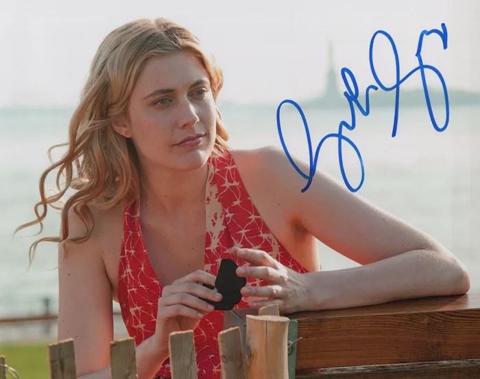 Greta Gerwig autograph