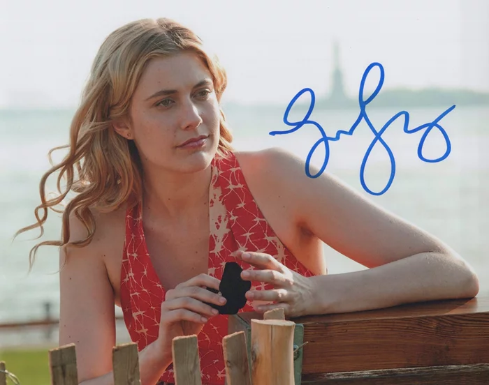 Greta Gerwig autograph