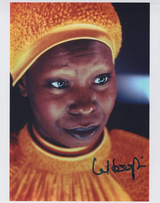 Whoopi Goldberg autograph