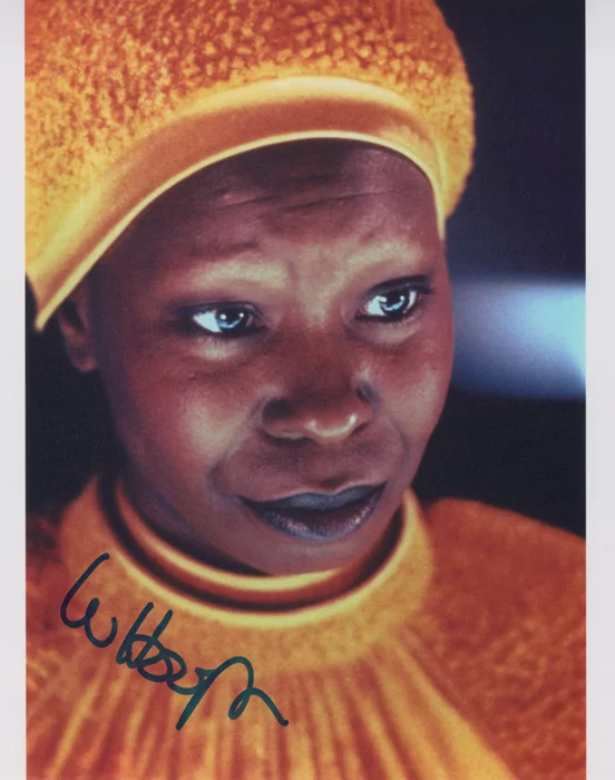 Whoopi Goldberg autograph