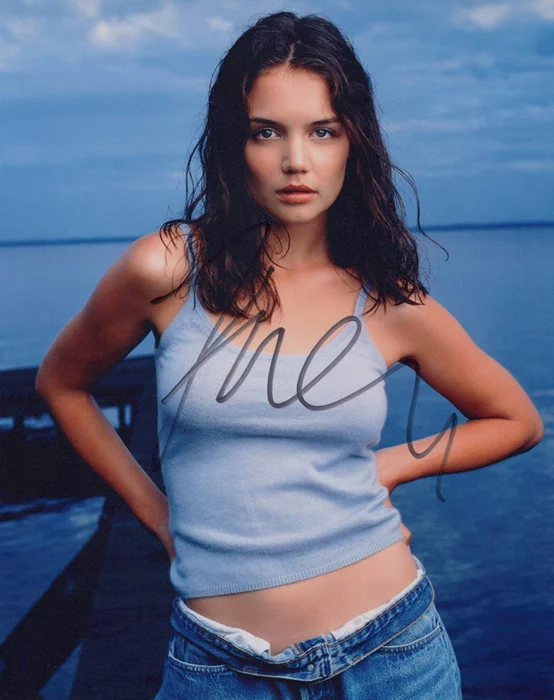 Katie Holmes autograph