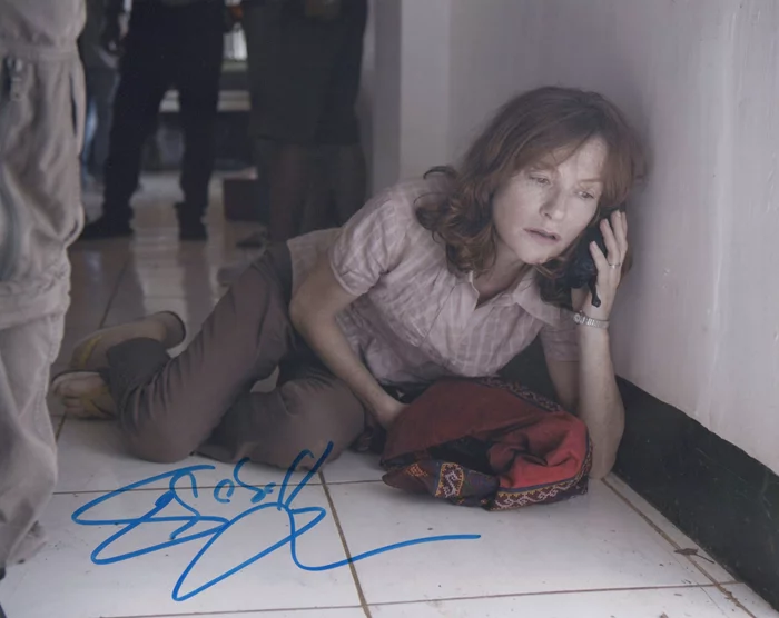 Isabelle Huppert autograph
