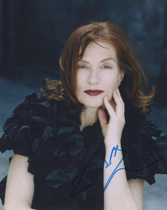 Isabelle Huppert autograph