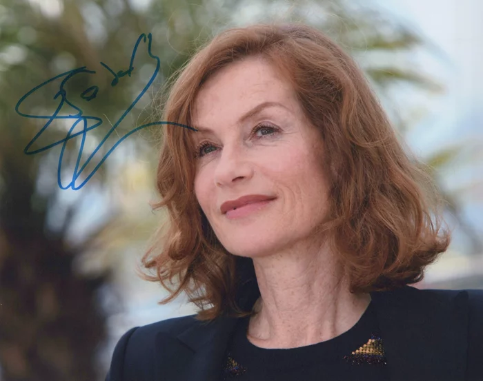 Isabelle Huppert autograph
