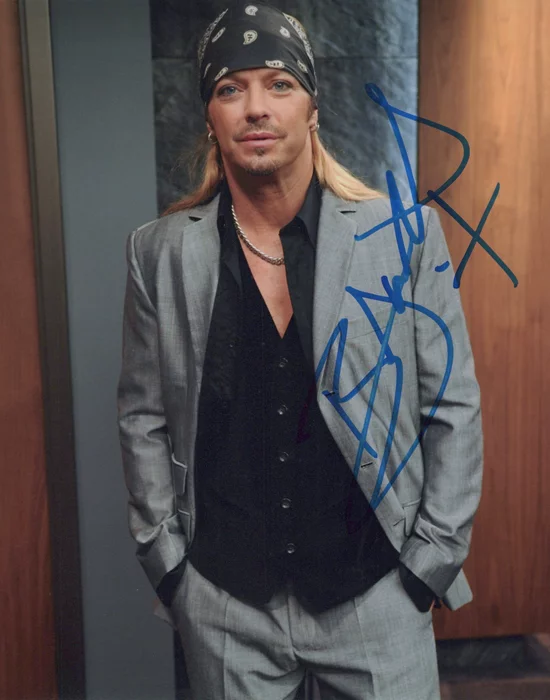 Brett Michaels autograph