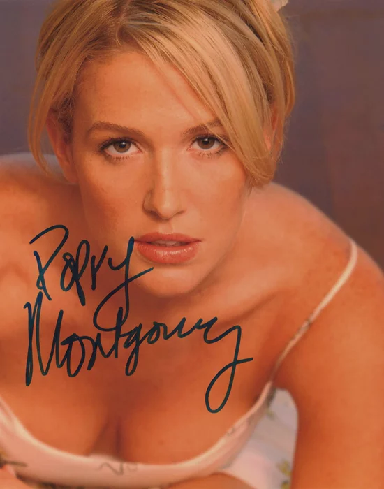 Poppy Montgomery autograph