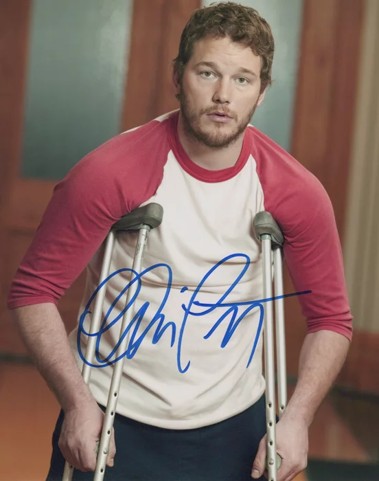 Chris Pratt autograph