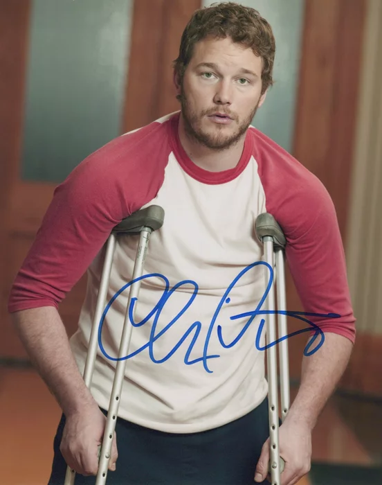 Chris Pratt autograph
