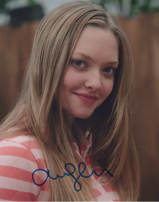 Amanda Seyfried autograph