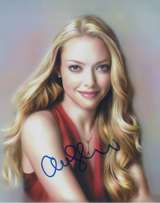 Amanda Seyfried autograph
