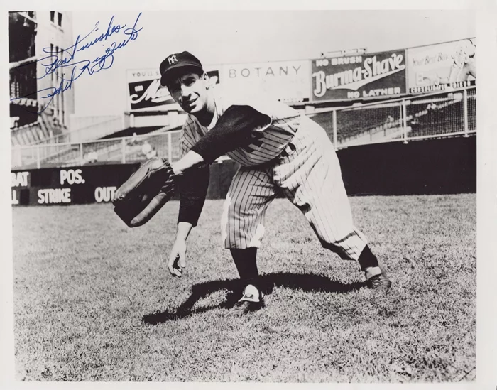 Phil Rizzuto autograph