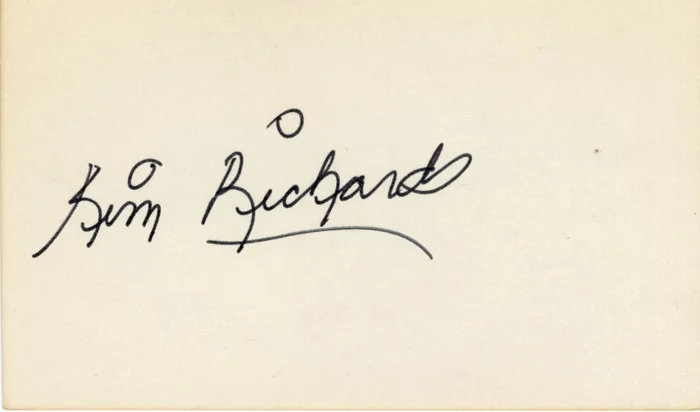 Kim Richards autograph