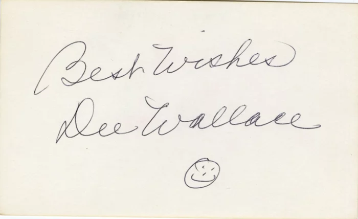 Dee Wallace autograph