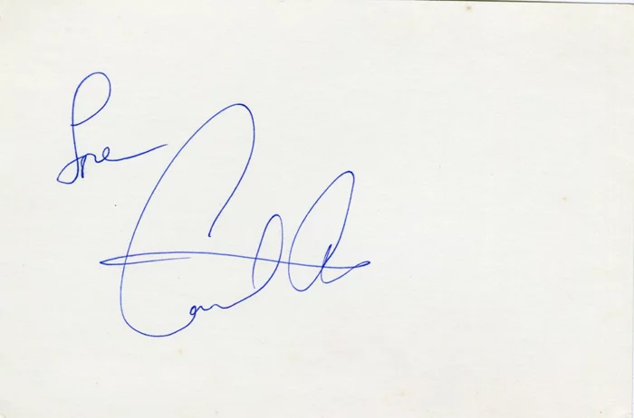 Carol Alt autograph