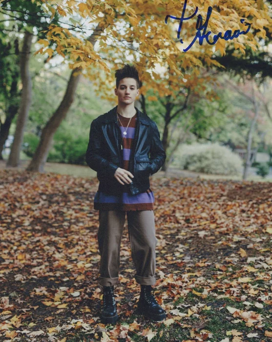 Theo Germaine autograph