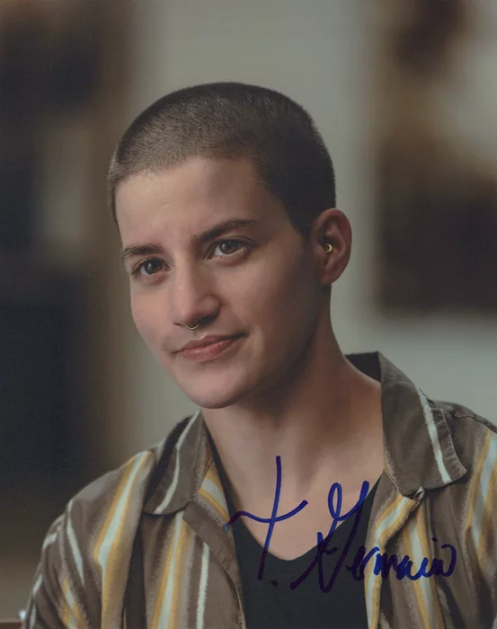 Theo Germaine autograph