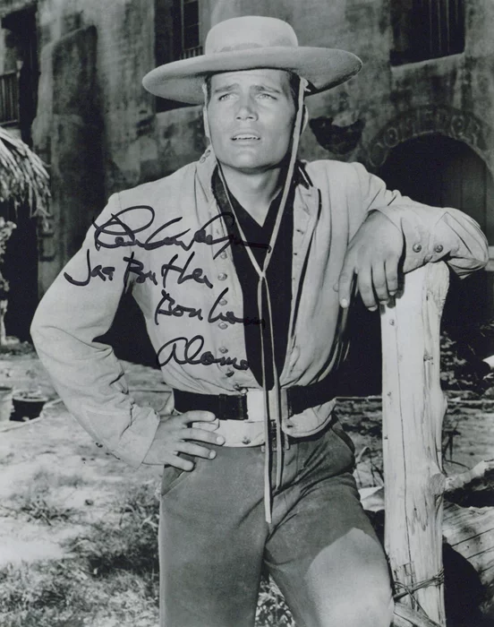 Patrick Wayne autograph