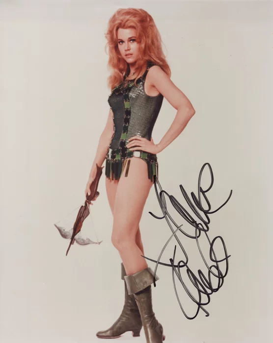 Jane Fonda autograph