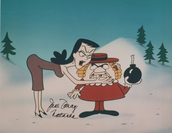 June Foray autograph