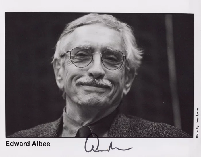 Edward Albee autograph