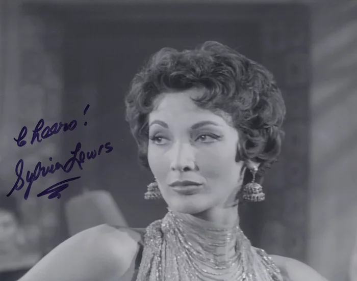 Sylvia Lewis autograph