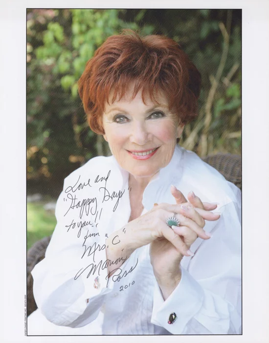 Marion Ross autograph