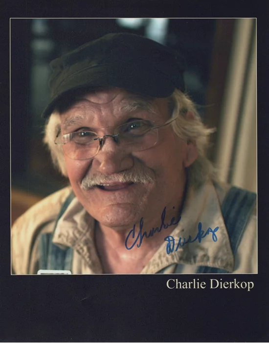 Charlie Dierkop autograph