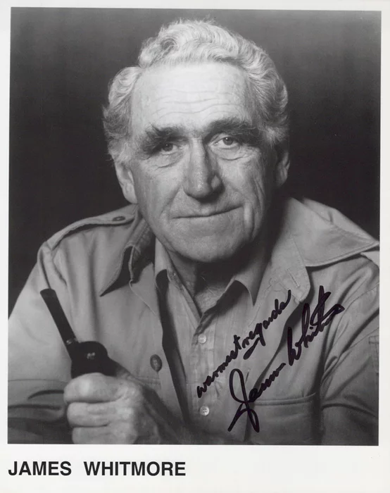 James Whitmore autograph