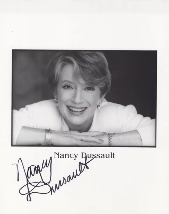 Nancy Dussault autograph