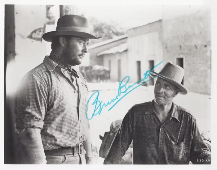 Bruce Bennett autograph