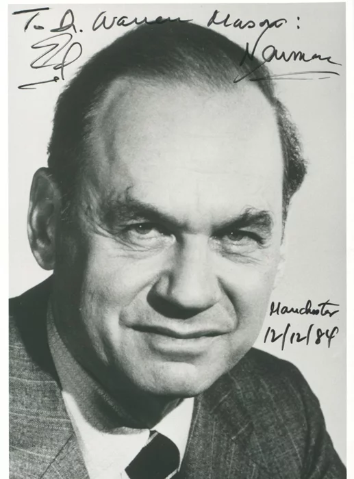 Edwin Newman autograph