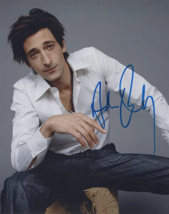 Adrien Brody autograph