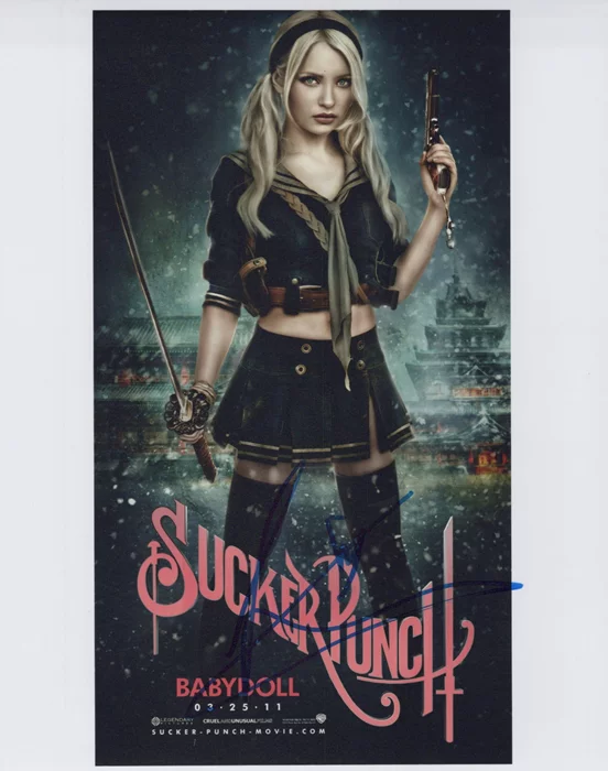 Emily Browning autograph