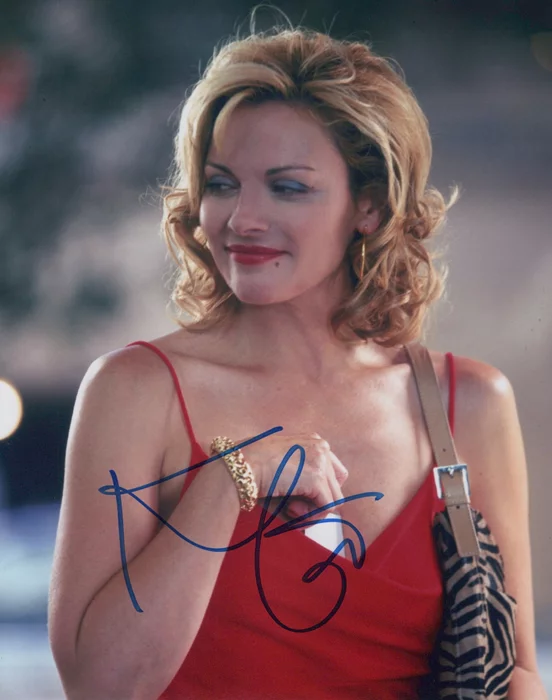 Kim Cattrall autograph