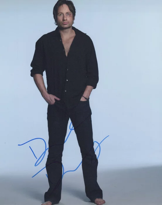 David Duchovny autograph