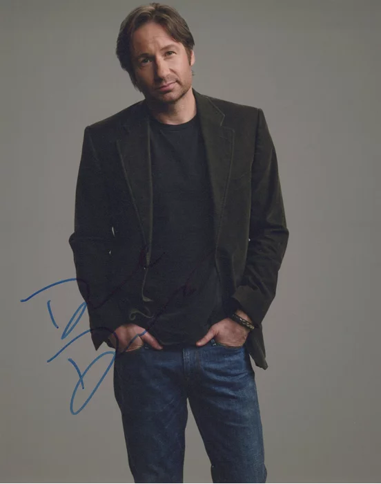 David Duchovny autograph