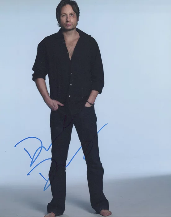 David Duchovny autograph