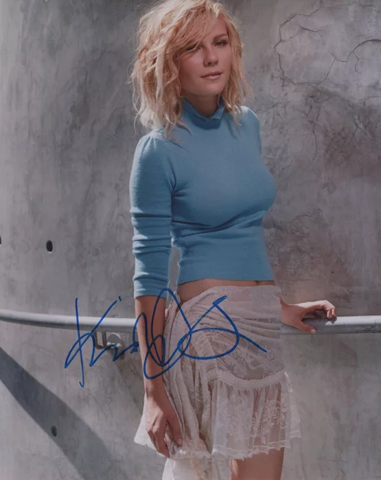 Kirsten Dunst autograph